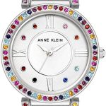 Anne Klein Women's Premium Crystal Accented Bracelet Watch, AK/2928
